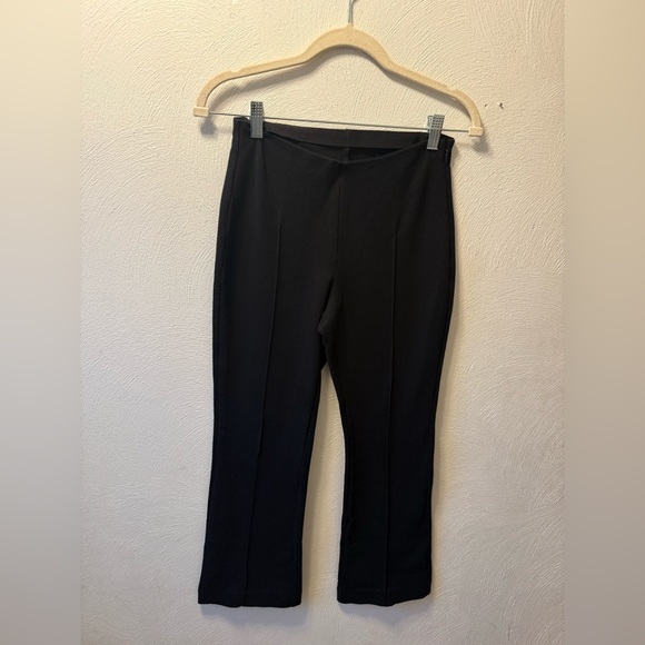Everlane Black Stretch Ankle Pants Side Zip | Size S | Minimalist Workwear - Picture 2 of 6